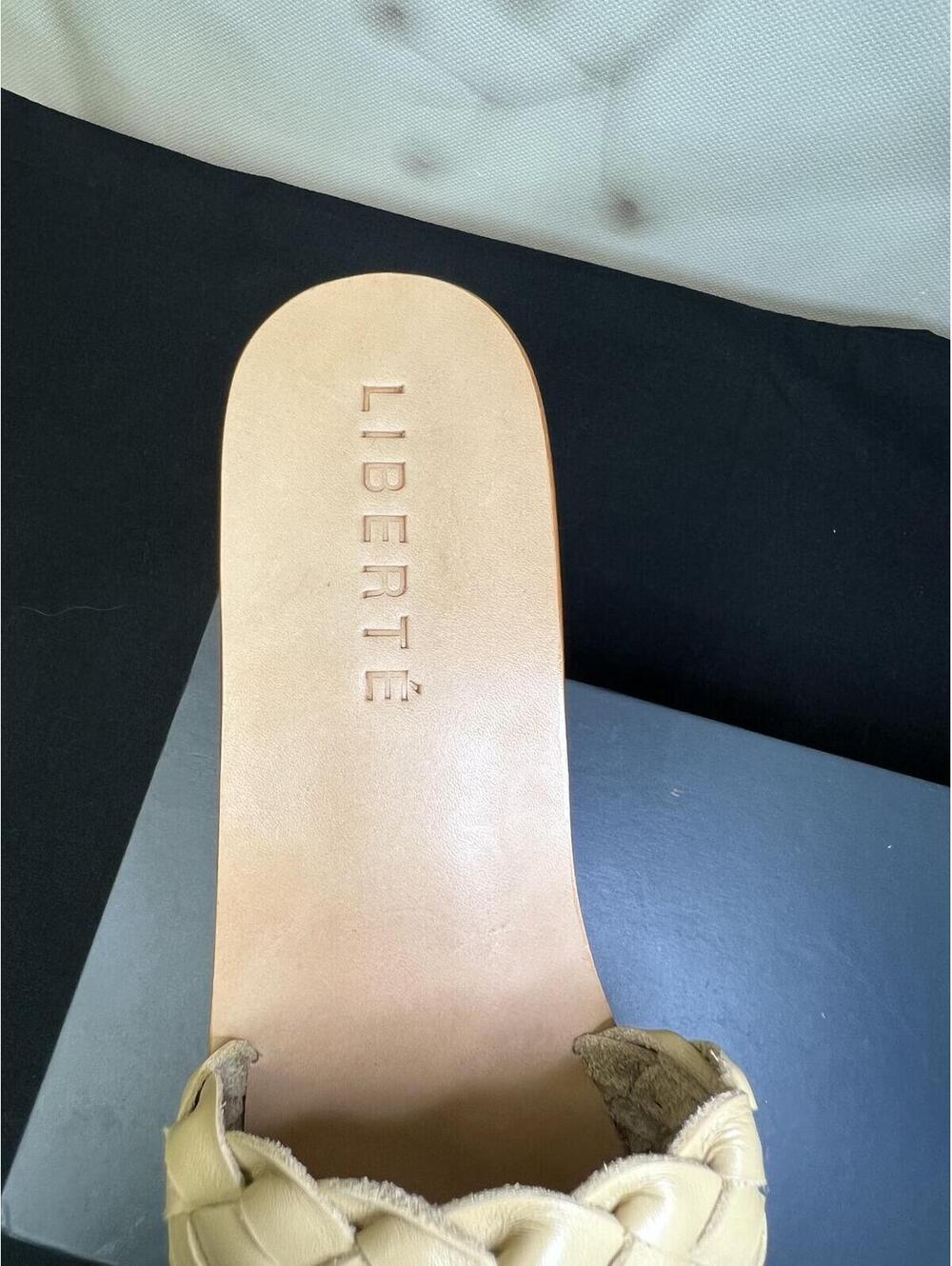 LIBERTE Santorini Leather mules size 10 - Picture 6 of 9